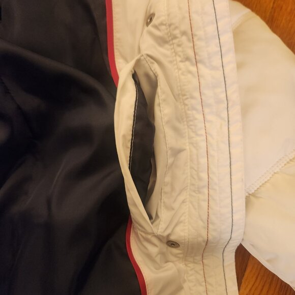 Tommy Hilfiger White Long Puffer Coat Size M No Hood Excellent Condition - Picture 9 of 16